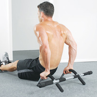 Barre de traction pour porte de salle de sport à domicile en fer pour l'entraînement des biceps et des triceps, livraison directe