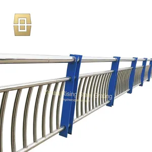 铝制OEM定制楼梯栏杆扶手不锈钢支柱绳索楼梯栏杆扶手