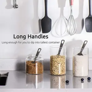 E-commerce Measuring Spoons And Spoon 6 Pieces Stainless Steel Measuring Spoons Set