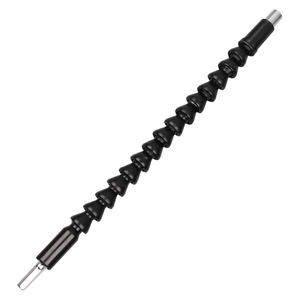 ZHCY Electric Drill Flexible Shaft Black Oxide Plastic 120mm Universal <b>Torque</b> <b>Screwdriver</b> Bit Connector Rod - Product Image 1
