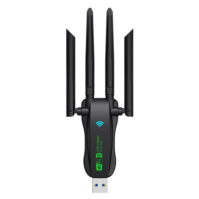 AX900 600Mbps WiFi USB3.0 Adapter WiFi5 Dual Band 2.4G+5.8Ghz 4 Antenna 802.11AC Dongle USB Wireless Card Receiver for PC/Laptop