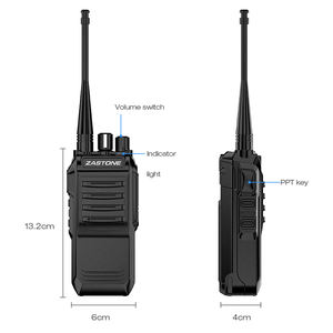 Zaston T3000 Walkie Talkie 5W, Radio dua arah UHF genggam penerima HAM Radio portabel jarak jauh Comunicador - Product Image 2