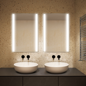 Miroir intelligent salle de bain magique murale moderne pour hôtel salle de bain salon villa miroir d'éclairage LED - Product Image 1