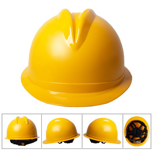 Casque <span class=keywords><strong>de</strong></span> sécurité antistatique ABS <span class=keywords><strong>de</strong></span> type V sans fentes à 8 points, vente en gros d'usine, pour les chantiers pétroliers et <span class=keywords><strong>de</strong></span> construction gazière - Product Image 3
