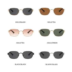 <span class=keywords><strong>Gafas</strong></span> de Sol Vintage 2026 para <span class=keywords><strong>Mujer</strong></span>, Montura Metálica Cuadrada, Diseño de Moda, Protección UV400, para Conducir - Product Image 2