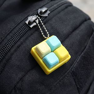 Jouet anti-stress mécanique en forme de <span class=keywords><strong>Tetris</strong></span>, porte-clés clicker, jouet sensoriel à presser pour le soulagement du stress, pour TDAH et autisme - Product Image 3