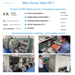 Pantalla LED <span class=keywords><strong>Yake</strong></span> de alta resolución para exteriores P6 P8 P10, cartelera Digital, publicidad para uso en ascensores, instalación fija - Product Image 5