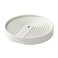 Support de pot de fleurs rond en plastique, plateau de récupération d'eau multi-tailles, robuste, durable, léger et luxueux, pour plantes succulentes