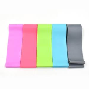 Bandas Elásticas de Alta Resistencia para Ejercicio, con Diferentes Niveles de Resistencia para Fitness y Ejercicio en Casa, Banda de Yoga de Goma - Product Image 4