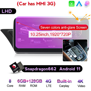 Autoradio 12.5 ''<span class=keywords><strong>Android</strong></span> <span class=keywords><strong>11</strong></span> 8 + 256GB pour Audi A4 A4L <span class=keywords><strong>A5</strong></span> 2009-<span class=keywords><strong>2016</strong></span> avec MMI 3G IPS + DSP prise en charge de l'enregistreur vidéo de voiture Carplay SWC - Product Image 6