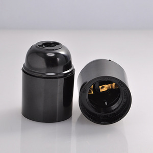 Bán buôn phụ kiện chiếu sáng E27 giữ đèn hoàn toàn ren vít khóa thiết bị nhựa răng 250V 4A đèn ổ cắm - Product Image 1