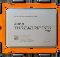 Pour processeur AMD Ryzen Threadripper Pro 3995wx 64 cœurs 2,7-4,2 GHz Swrx8