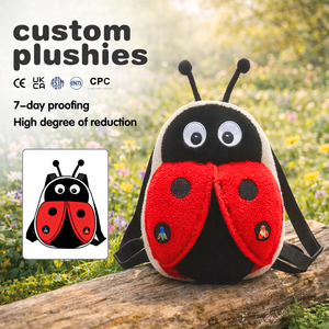 Juguetes de peluche personalizados, bolsos infantiles, muñecas, bolsos de maquillaje para niños, regalos, mochilas de dibujos animados, mochilas para snacks, juguetes de animales salvajes de peluche, muñecos de peluche - Product Image 1