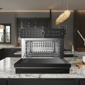 <span class=keywords><strong>Four</strong></span> à air fryer double cuiseur 30L grande capacité avec 16 fonctions prédéfinies, utilisation domestique électrique intelligente, grande fenêtre visible - Product Image 2