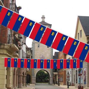 Bandera de Liechtenstein de Tela de Poliéster, Bandera Nacional para Decoración de Fiestas de Cumpleaños y Festivales - Product Image 3