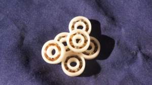 高品质POM塑料滚珠轴承609深槽单列 - Product Image 4