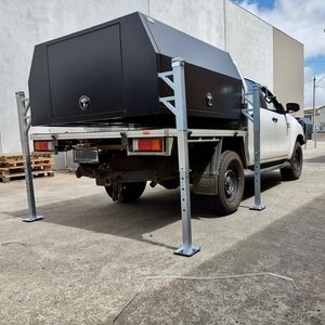 Waterproof Aluminum Portable Lockable Reinforced Gullwing Ute Canopy with 2000L Capacity - Product Image 1