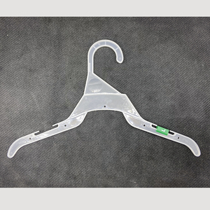 Cintre transparent en PP pour animaux de compagnie, cintre brillant en plastique, support multifonctionnel pour vêtements, idéal pour armoire et supermarché - Product Image 3