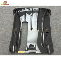 Diffuseur arrière en fibre de carbone style Nismo pour Nissan R35 GTR 2008-2016, lèvre de pare-chocs avec canards et éclairage LED