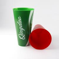 Gobelets de stade promotionnels en plastique PP personnalisés à faible MOQ, 32 oz, incassables, portables, imprimés en sérigraphie pour fêtes