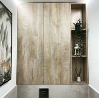 Panneau de décoration de meubles 2026, double face gaufrée synchronisée, en MDF, panneau aggloméré et contreplaqué pour armoire