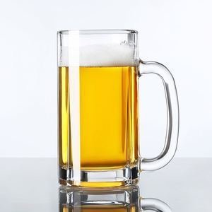 Thickened Draft Beer Glass <b>Large</b> Capacity Glass Hero Cup Munich Beer Steins <b>Mugs</b> Glasses with Handle - Product Image 2