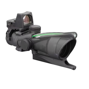 LAMBUL 4X32 Fiber Sights <b>Red</b> Green Dot Sight <b>Cross</b> Real Illuminated for 20mm Magnification Shock Resistant L081/L082/4x32 Highli - Product Image 1