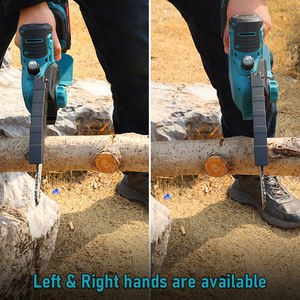 8-дюймовая бесщеточная левосторонняя аккумуляторная цепная пила Беспроводная электрическая мини-бензопила для дерева - Product Image 3