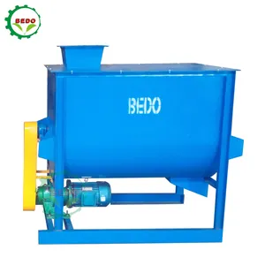 Animal Feed Processing Machines Horizontal Poultry Corn Grain Feed Mixer