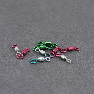 ตะขอเกี่ยวแบบหมุนได้ Aohu รุ่น 81012 สำหรับแม่และลูก ทำจากเหล็กกล้าคาร์บอนสูง อุปกรณ์เชื่อมต่อสำหรับตกปลาในน้ำจืด - Product Image 3