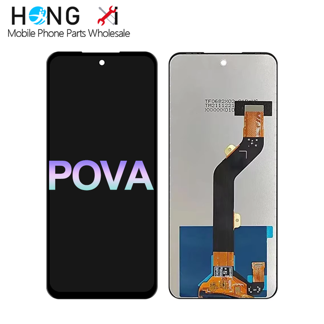 Lcd for Tecno Pova 2 Display for Tecno Pova 3 Screen for Tecno Pova 4 5 Pro Lcd