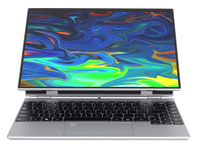 Nouvel ordinateur portable 2 en 1 de 14 pouces 2025, écran tactile, Windows 11, Intel N95, clavier rétroéclairé, déverrouillage par empreinte digitale, tablette PC pour les entreprises