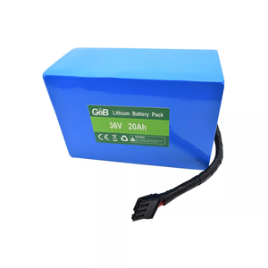 Bateria de Scooter Elétrica GEB OEM 36V 48V 60V 72V 20Ah 30Ah 40Ah Pacote de Bateria de Íon de Lítio para Ebike de 1000W 1500W - Product Image 4