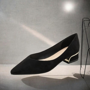 Zapatos de Tacón Bajo de 3 cm para Mujer, Transpirables, con Punta en Pico, Planos, de Vestir, de Oficina, de Diseñador, Casuales, para Caminar, Sin Cordones - Product Image 2