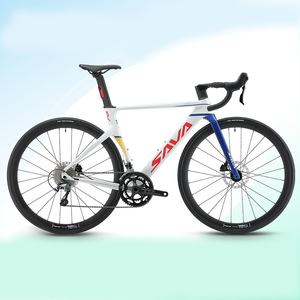 Vélo de route SAVA EX7 EX-7 en alliage d'aluminium et fibre de <span class=keywords><strong>carbone</strong></span>, freins à disque hydrauliques à axe traversant, 20 vitesses, vélo de course, cyclisme 4700 - Product Image 2