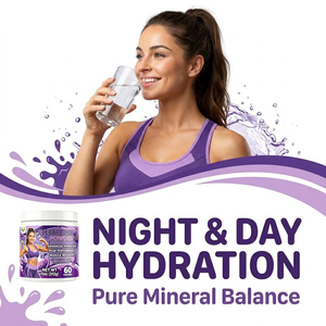 Quality Assurance Electrolyte Powder Contains Magnesium With Zinc Rapid Recovery Muscle Support Adult Fitness Powder 60 Servings - Product Image 3