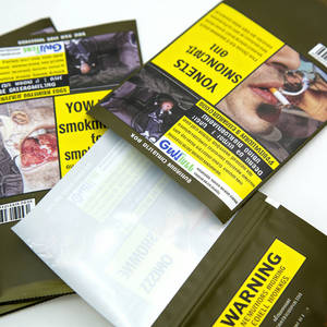 Sac à cigarettes personnalisé en plastique PET de qualité alimentaire de 10 g, résistant à la chaleur, anti-odeurs, avec fermeture éclair pour l'emballage alimentaire - Product Image 4