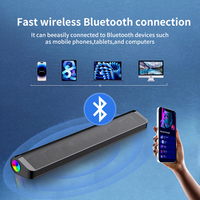 Bluetooth Wireless RGB-Lautsprecher mit AUX TV Sound Blaster Long Home Audio Equipment Wohnzimmer Sound Bar Lautsprecher