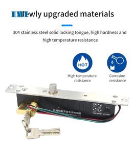 DC12V отказопрочный электрический затвор с замком, цилиндрическая Блокировка с временной задержкой, Блокировка с ключом, домашняя система контроля доступа - Product Image 6