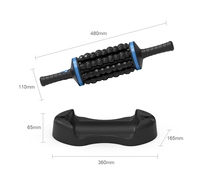 Masseur de jambes rechargeable personnalisé, rouleau à moteur sans balais, appareil de massage des tissus profonds, outil de relaxation corporelle portable