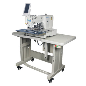 Máquina de Coser Industrial de Puntada Recta de Una Sola Aguja Totalmente Automática con Motor y Engranaje de Accionamiento Central para Tapicería y Maletas Industriales - Product Image 1