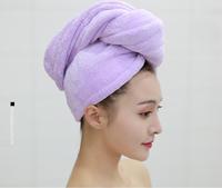 Serviette de cheveux en microfibre à coloration rapide pour femmes bouclées