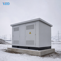 Transformateur de puissance mobile triphasé extérieur 69 kV/110 kV, station intégrée préfabriquée en conteneur, enroulement en cuivre