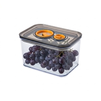 Boîte de conservation alimentaire hermétique anti-fuite, bac de rangement pour réfrigérateur pour fruits et légumes