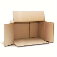 Carton de transport de taille moyenne avec design de logo personnalisé Boîtes en carton pour emballage de cargaison expédition mobile