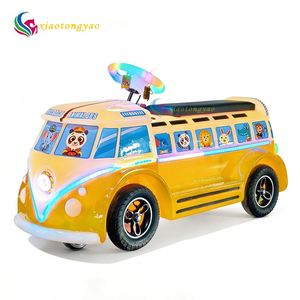 2026 Gran Venta Coche de Choque Infantil para Interiores con Monedas, Estilo Autobús, Nuevo Diseño, Máquina de Juego de Conducción - Product Image 2