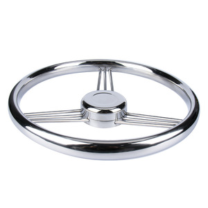 Boat Steering Wheel 13.5inch Stainless Steel For Replace Repair Marine <b>Hardware</b> - Product Image 3