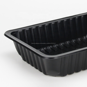 Boîte à <span class=keywords><strong>Lunch</strong></span> micro-ondes PP En Plastique Sstackable Jetable Rectangulaire En Plastique <span class=keywords><strong>Plateau</strong></span> de Nourriture Congelée - Product Image 3