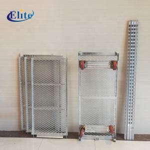 डेनिश डच उद्यान ग्रीनहाउस लोहे के फूल परिवहन ट्राली - Product Image 6