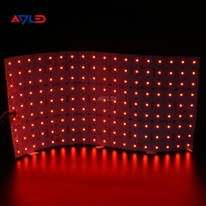 Plaque LED RGB+W 45W, 324 LED, haute densité, flexible, pour éclairage de décoration intérieure de luxe, rétroéclairage de plafond, DC24V, CE, RoHS - Product Image 1